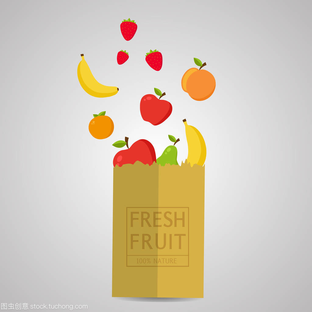 紙包新鮮，健康自然 100%天然水果與蔬菜的綠色生活